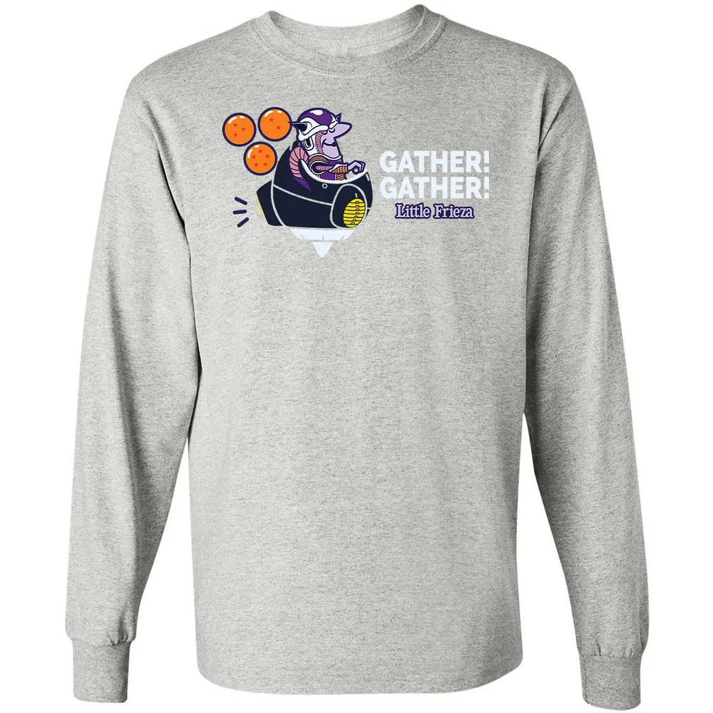 Long Sleeve T-Shirt - HQMJFDCV - Ash - 7