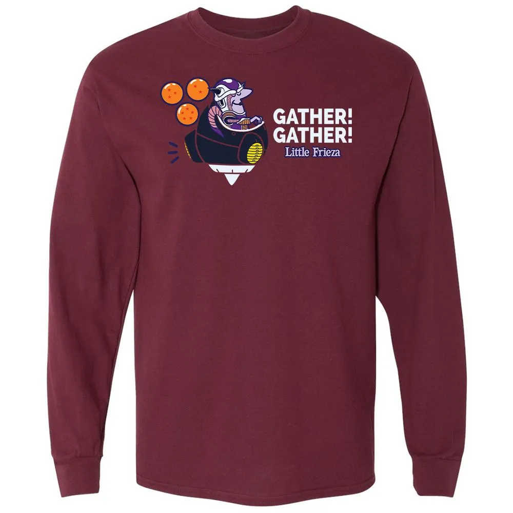 Long Sleeve T-Shirt - HQMJFDCV - Maroon - 11