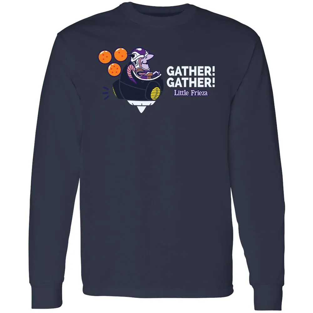 Long Sleeve T-Shirt - HQMJFDCV - Navy - 2