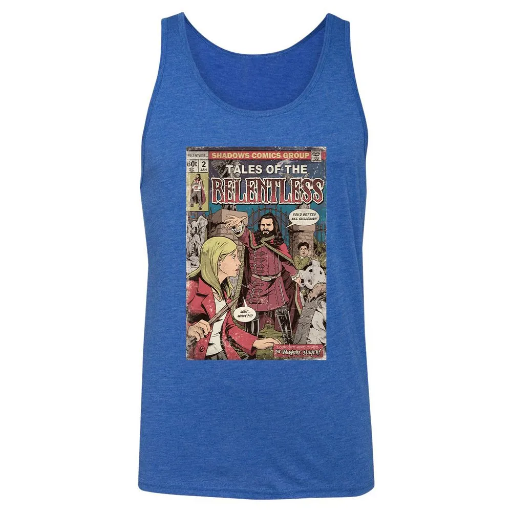 Unisex Jersey Tank - A6E2MA7H - True Royal Triblend - 12