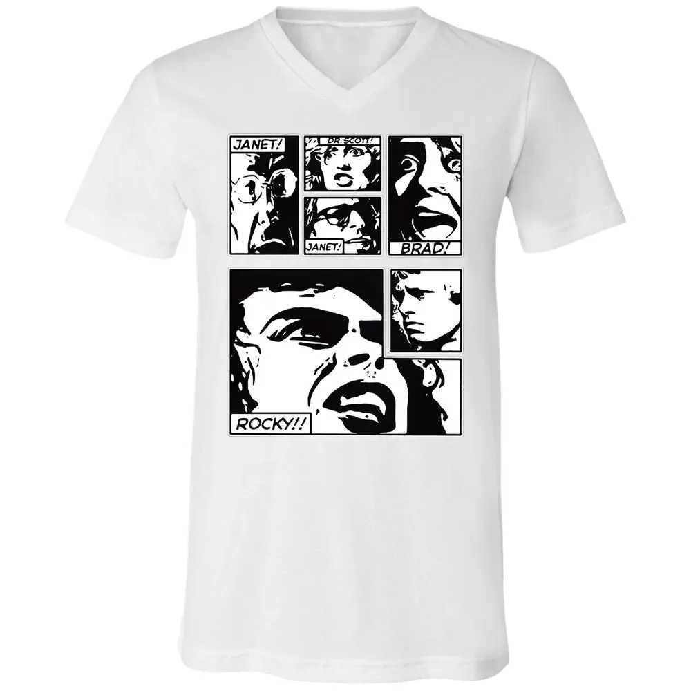 Unisex V-Neck T-Shirt - MD1X9P14 - White - 5