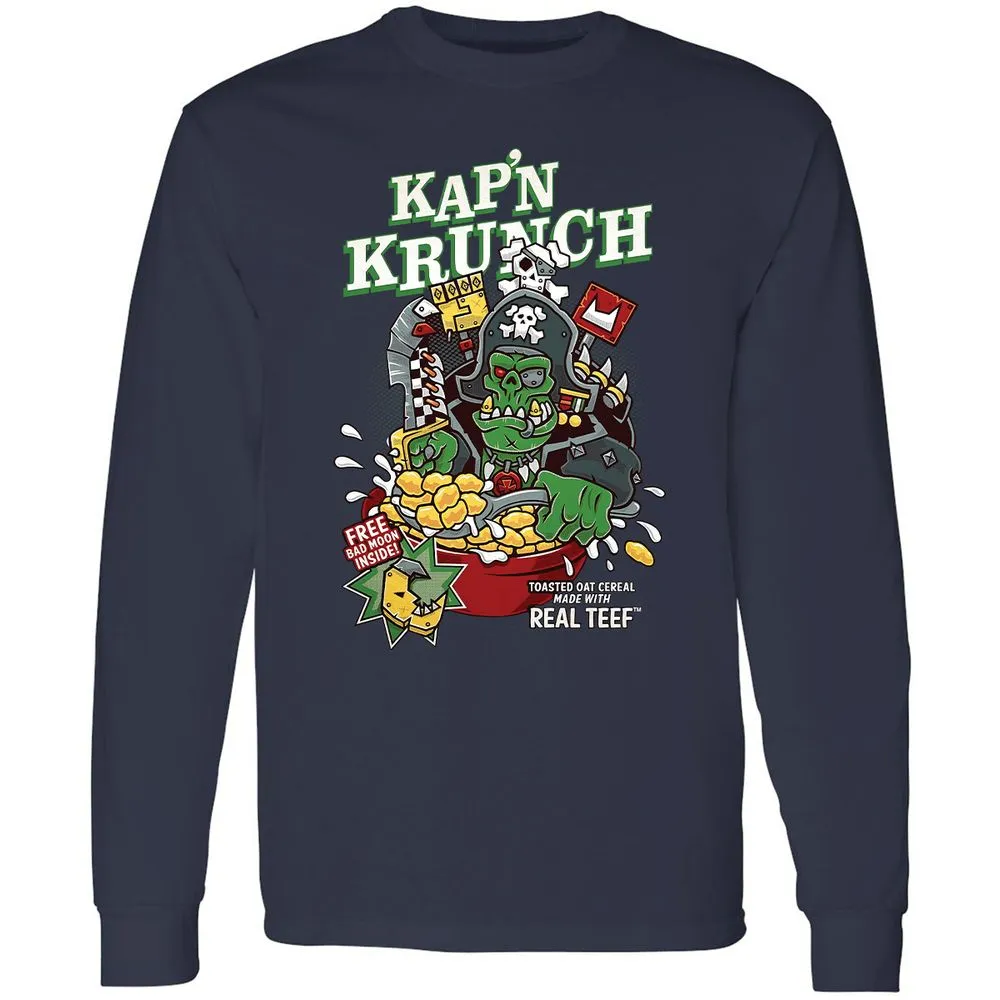 Long Sleeve T-Shirt - 844NGELY - Navy - 2