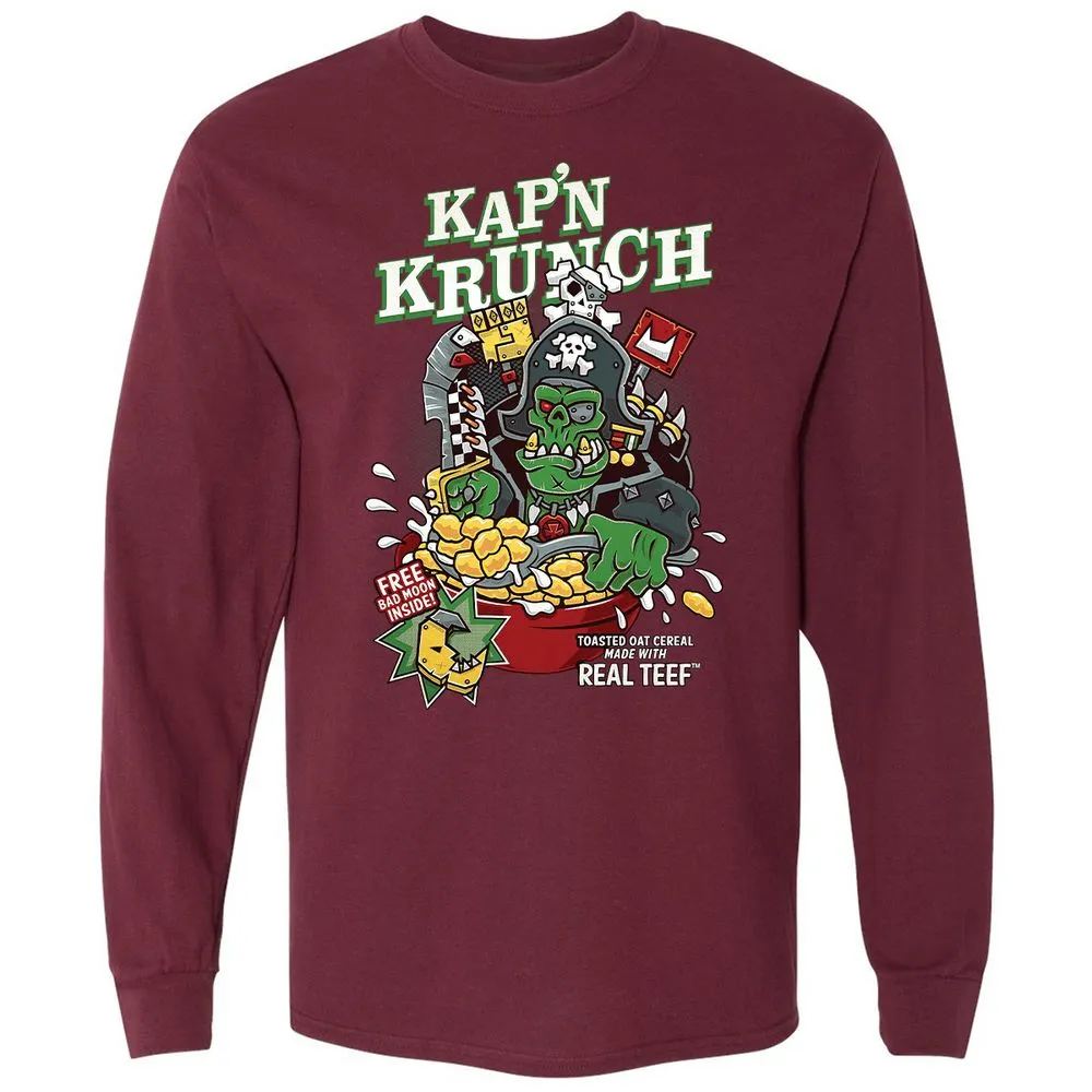 Long Sleeve T-Shirt - 844NGELY - Maroon - 11
