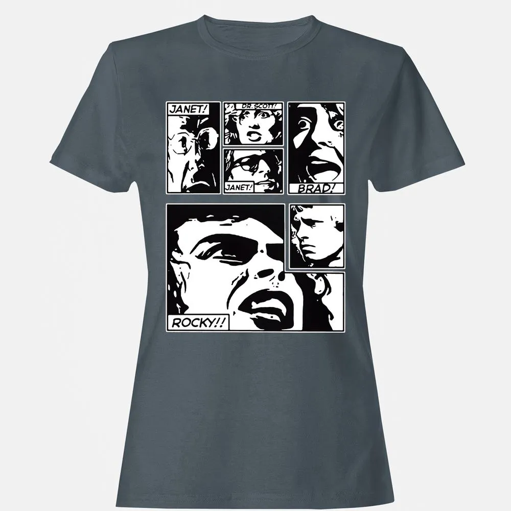 Women's T-Shirt - 5QGZ3CJH - Charcoal - 3