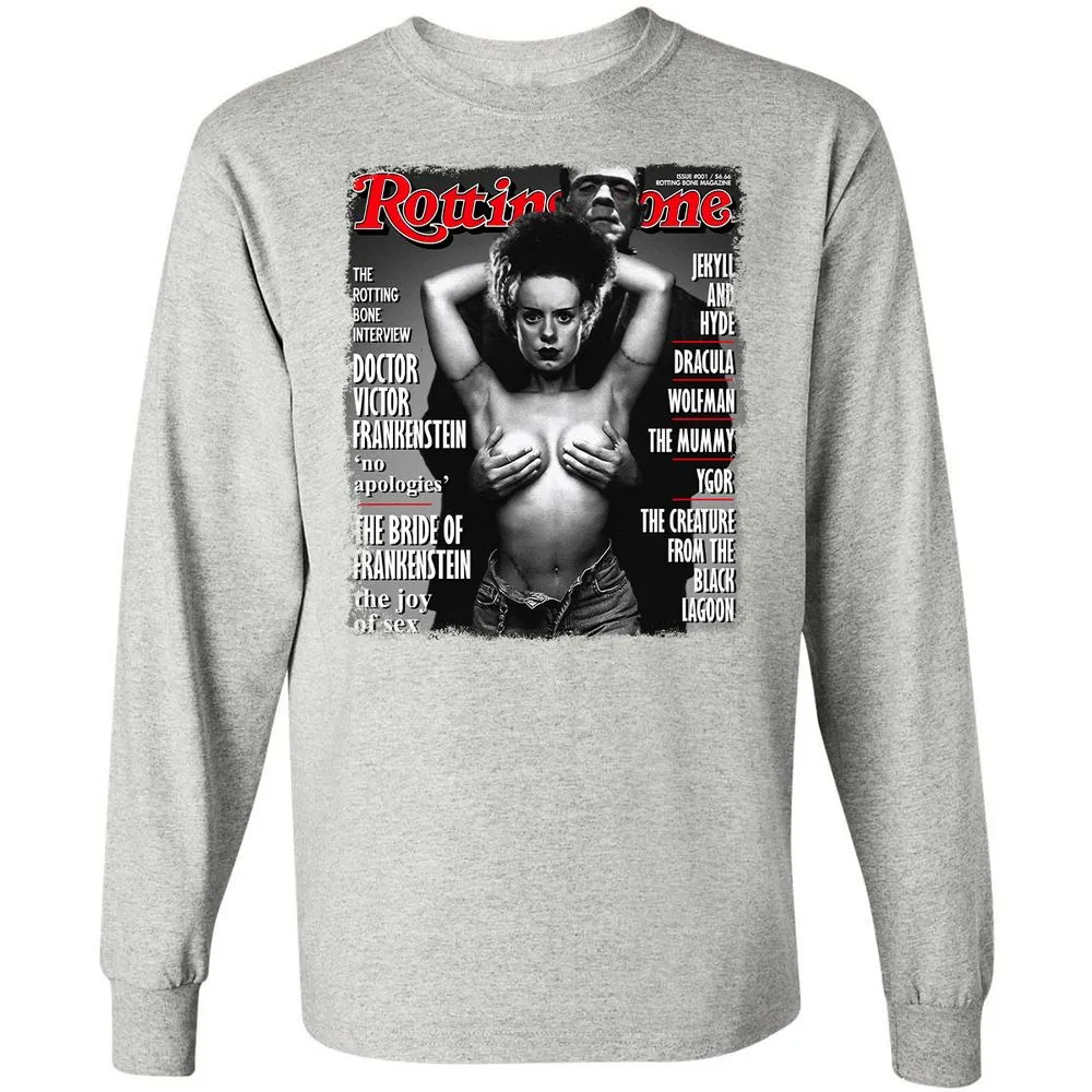 Long Sleeve T-Shirt - VVVQKDQV - Ash - 7