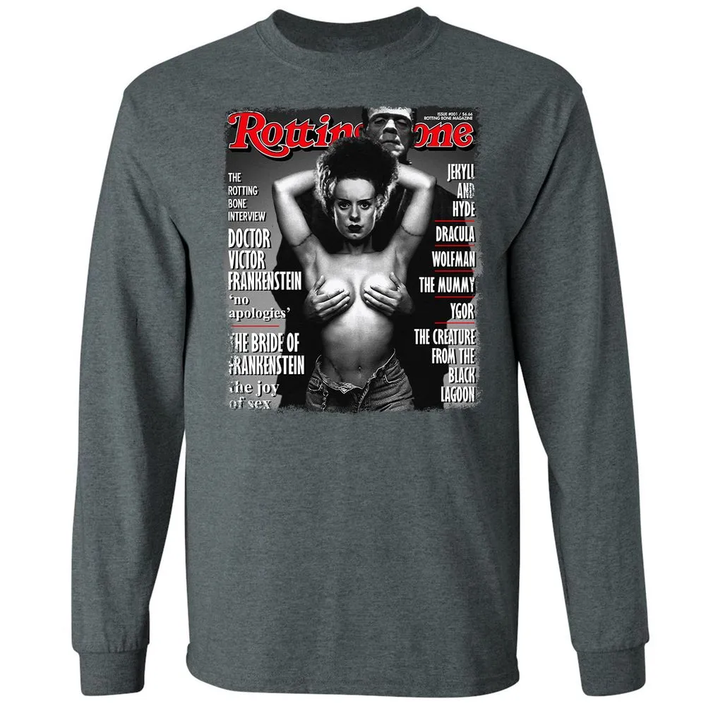 Long Sleeve T-Shirt - VVVQKDQV - Dark Heather - 15