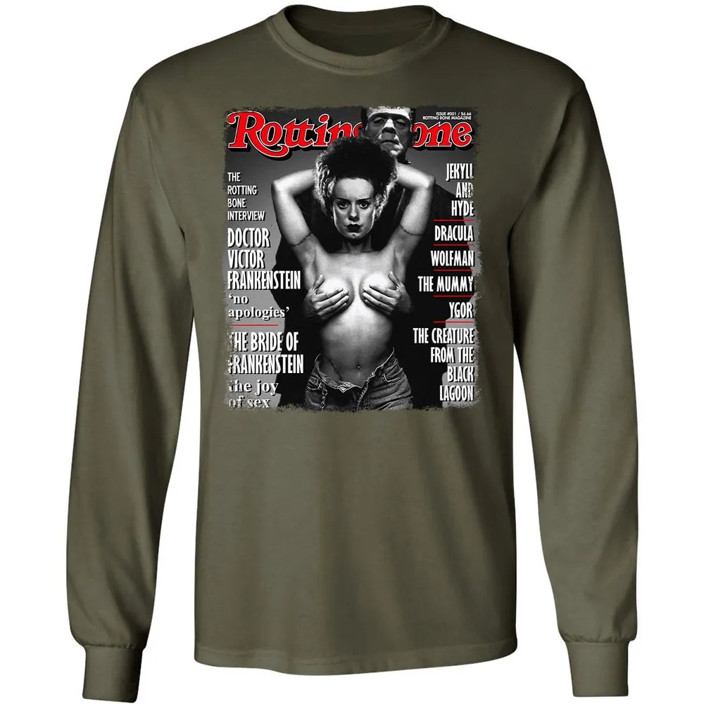 Long Sleeve T-Shirt - VVVQKDQV - Military Green - 16