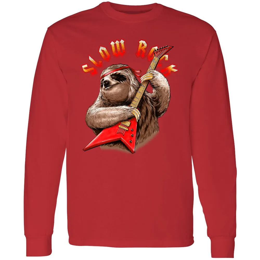 Long Sleeve T-Shirt - AHXZYK5X - Red - 14