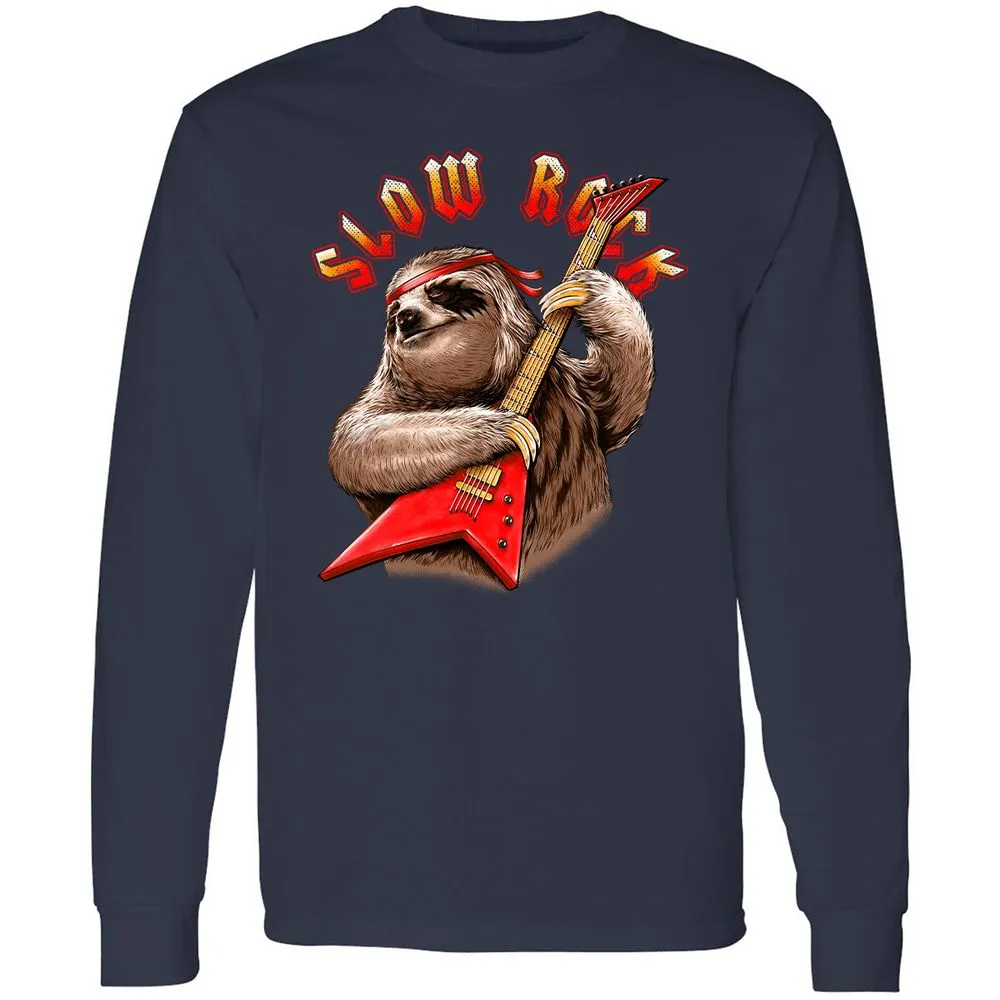 Long Sleeve T-Shirt - AHXZYK5X - Navy - 2