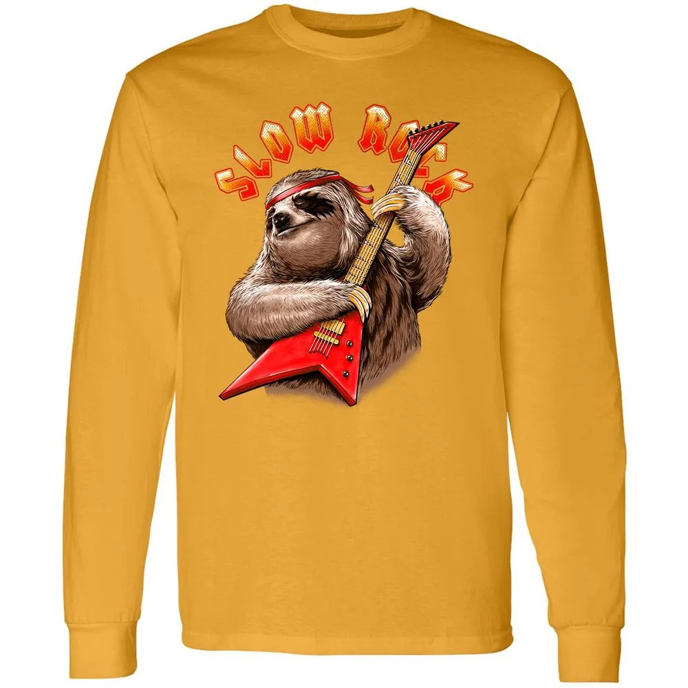 Long Sleeve T-Shirt - AHXZYK5X - Gold - 9