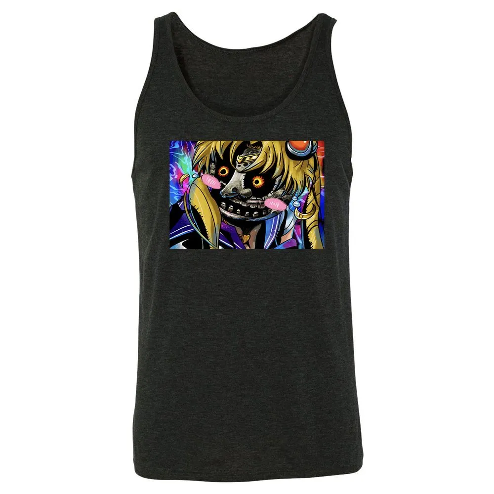 Unisex Jersey Tank - BFGACFJV - Charcoal Black Triblend - 5