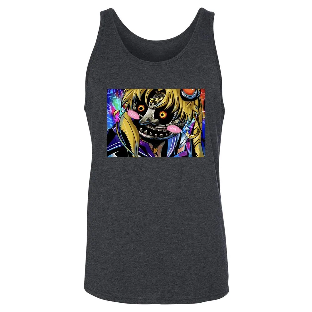 Unisex Jersey Tank - BFGACFJV - Dark Grey Heather - 6