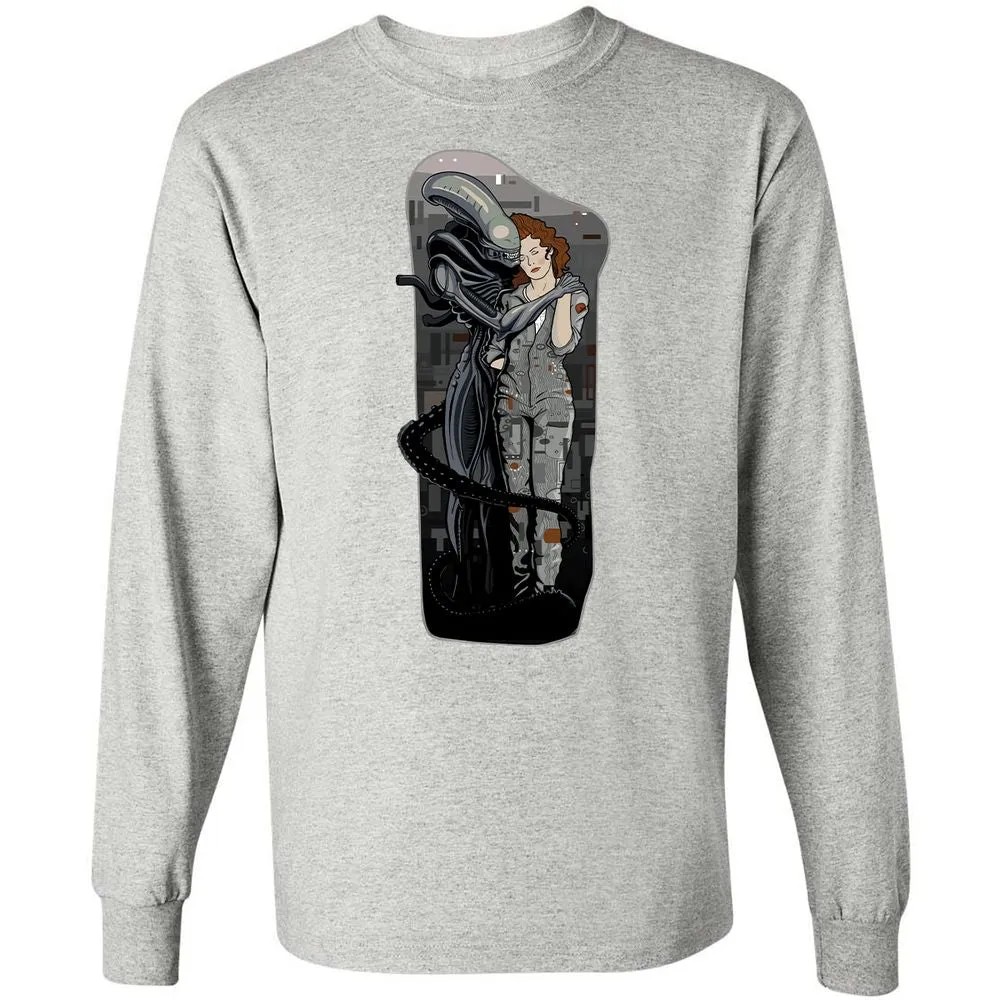 Long Sleeve T-Shirt - BSTDP7CD - Ash - 7