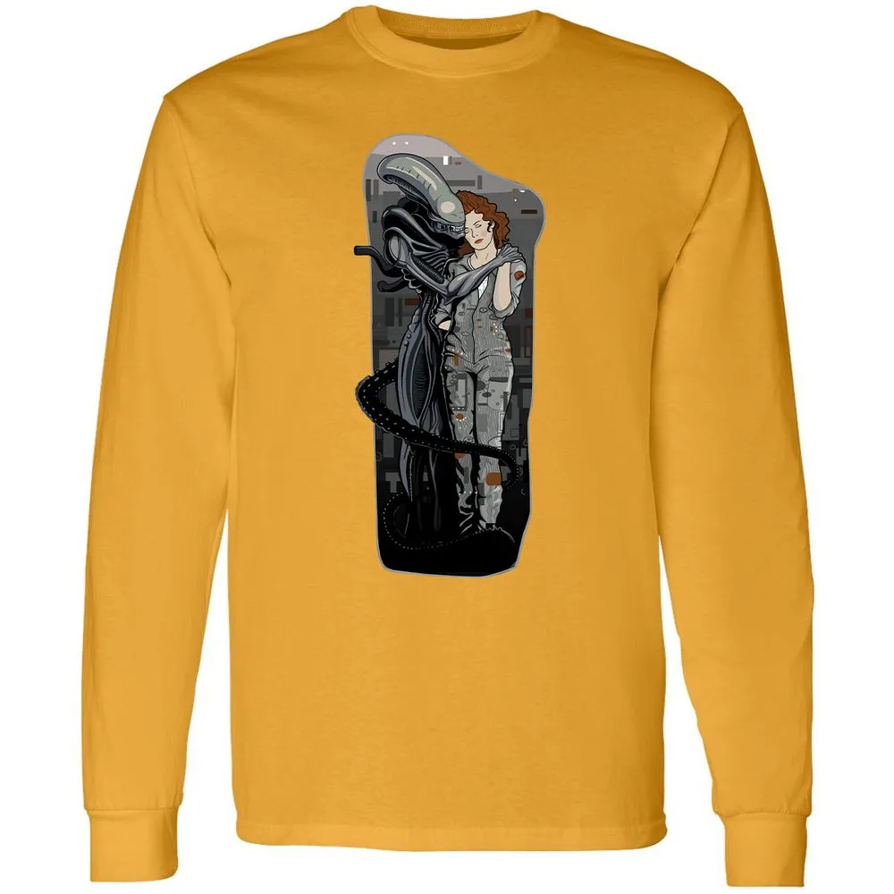 Long Sleeve T-Shirt - BSTDP7CD - Gold - 9