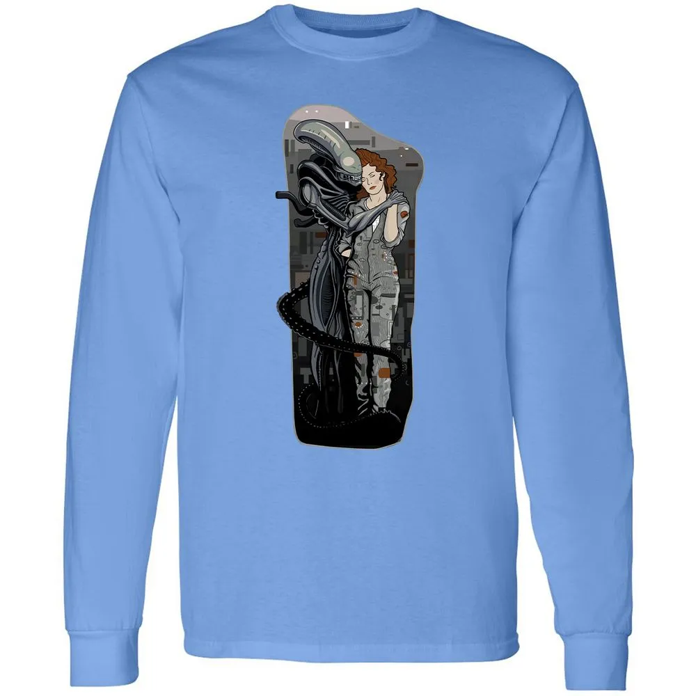 Long Sleeve T-Shirt - BSTDP7CD - Carolina Blue - 12