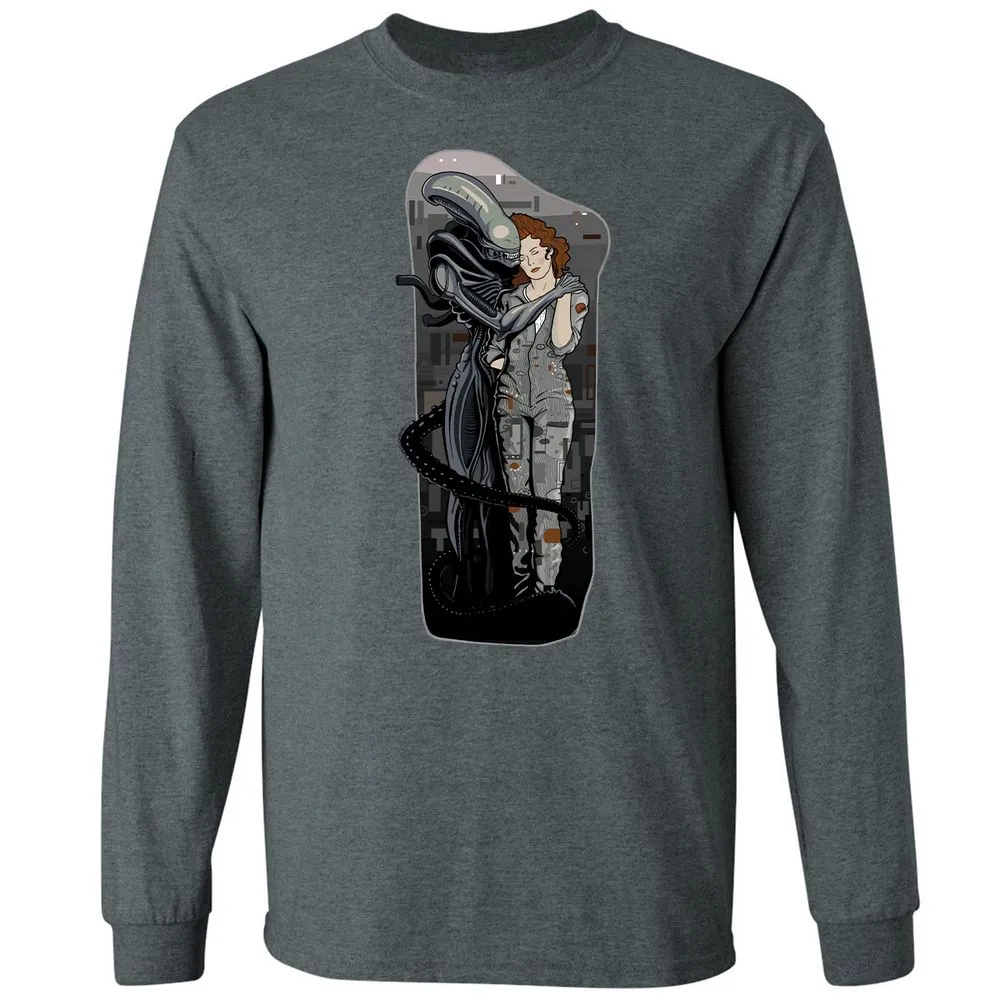 Long Sleeve T-Shirt - BSTDP7CD - Dark Heather - 15