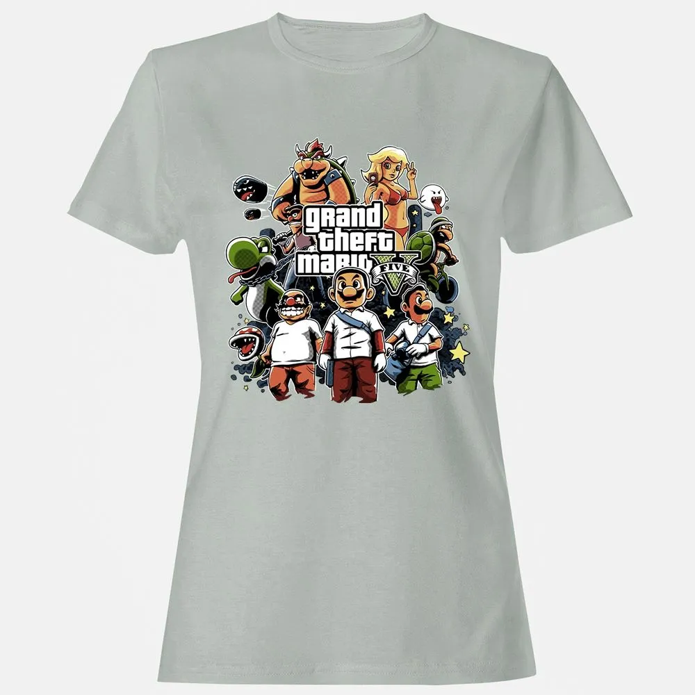Women's T-Shirt - 456CRG4P - Ash - 2
