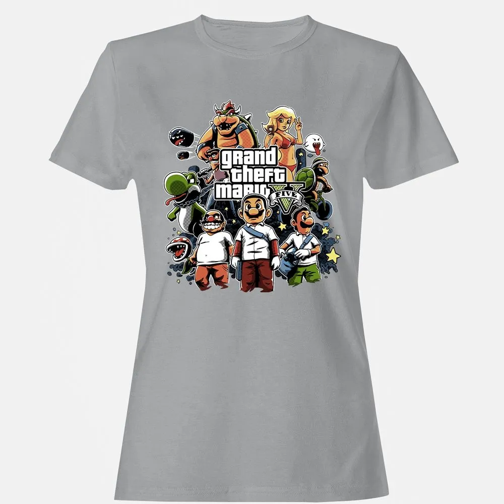 Women's T-Shirt - 456CRG4P - Sport Grey - 15