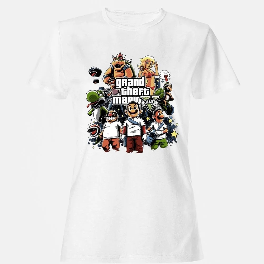 Women's T-Shirt - 456CRG4P - White - 16