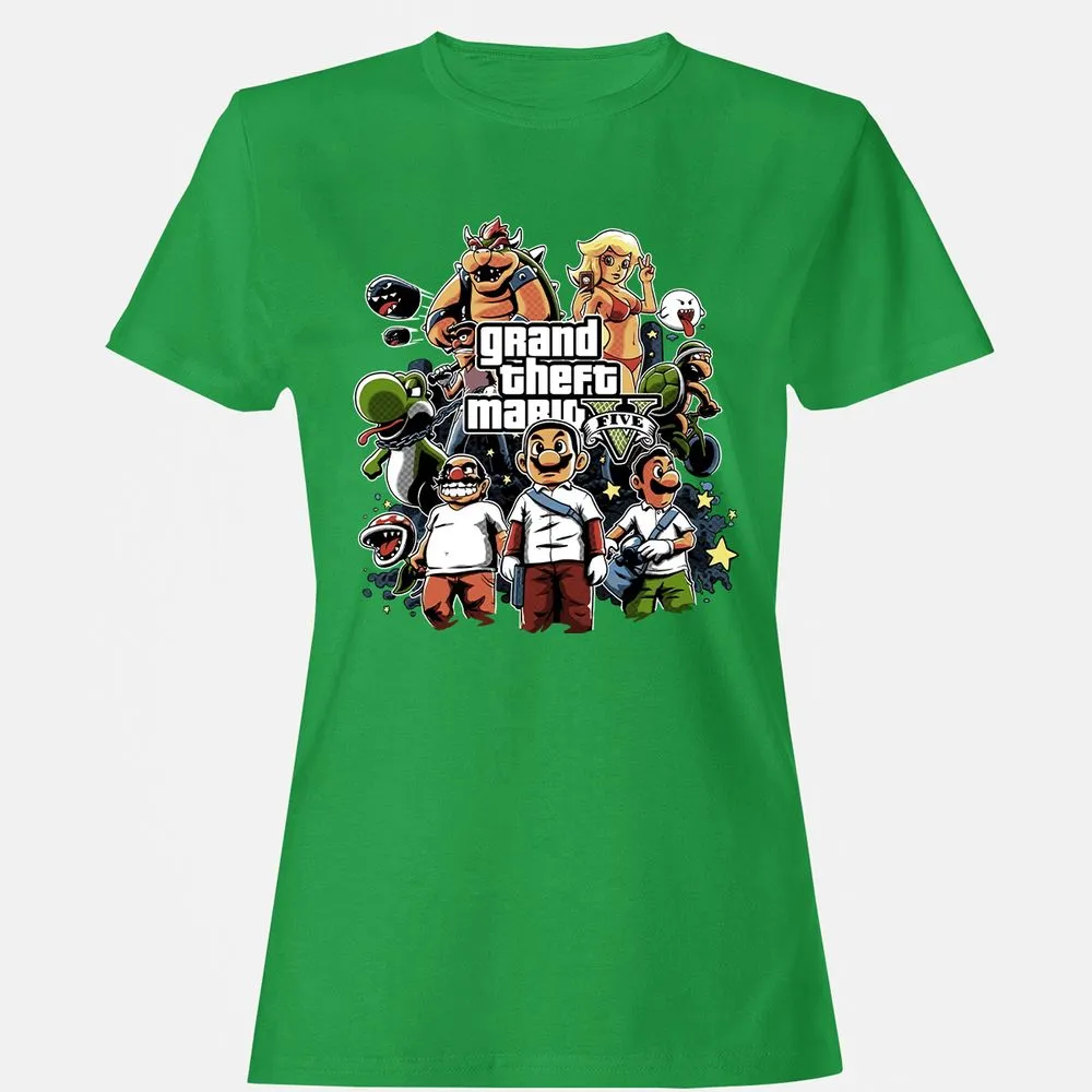 Women's T-Shirt - 456CRG4P - Irish Green - 7