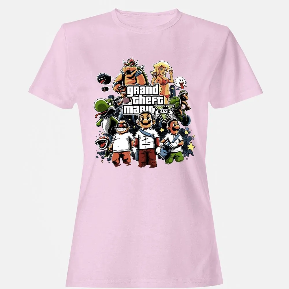 Women's T-Shirt - 456CRG4P - Light Pink - 9