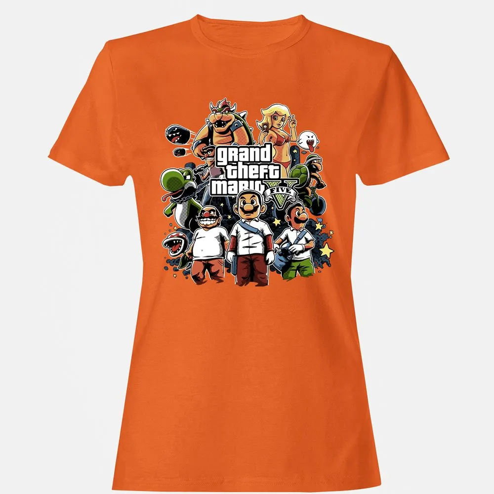 Women's T-Shirt - 456CRG4P - Orange - 11