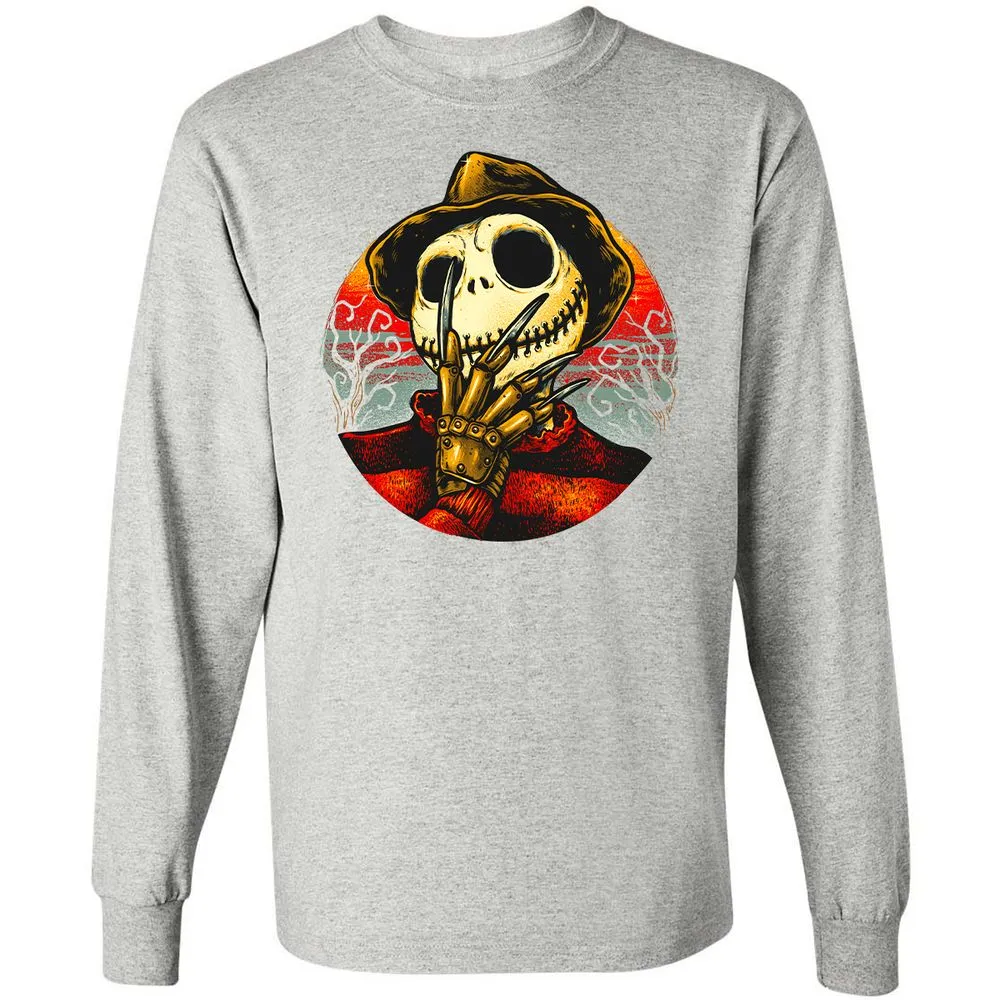 Long Sleeve T-Shirt - 9VWWBQRQ - Ash - 7