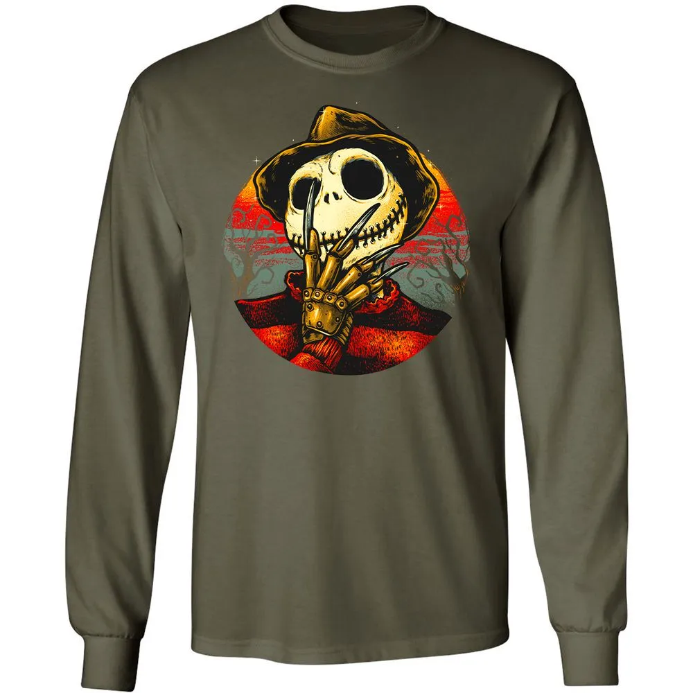 Long Sleeve T-Shirt - 9VWWBQRQ - Military Green - 16