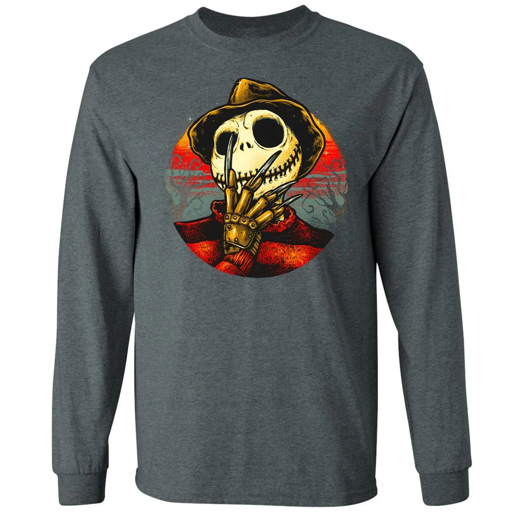 Long Sleeve T-Shirt - 9VWWBQRQ - Dark Heather - 15