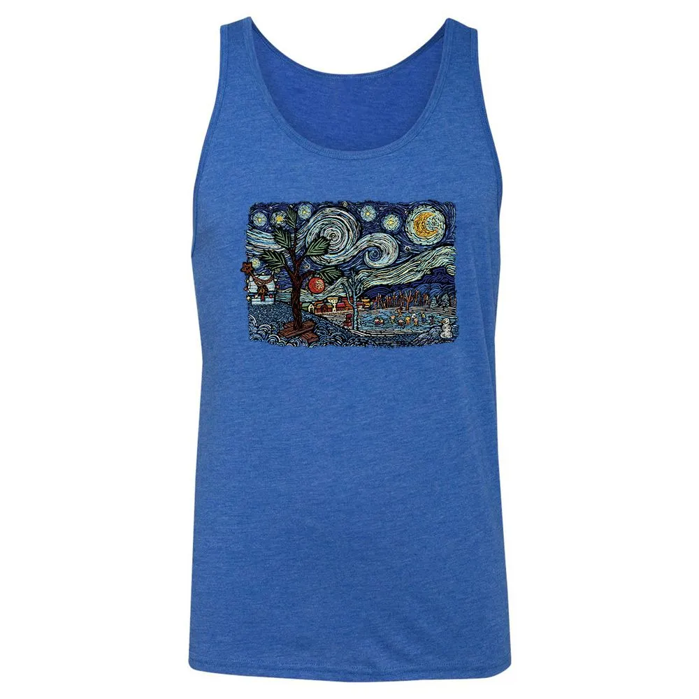 Unisex Jersey Tank - D95GHEHF - True Royal Triblend - 12