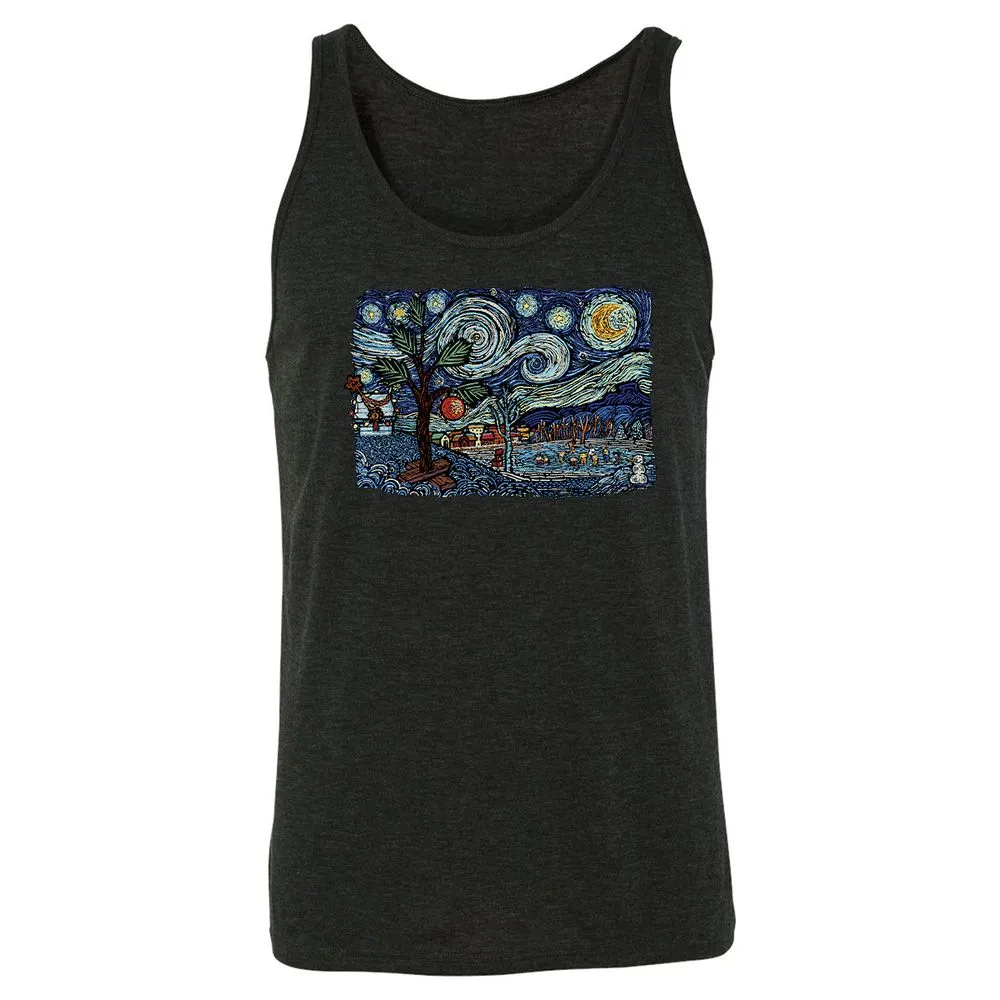Unisex Jersey Tank - D95GHEHF - Charcoal Black Triblend - 5
