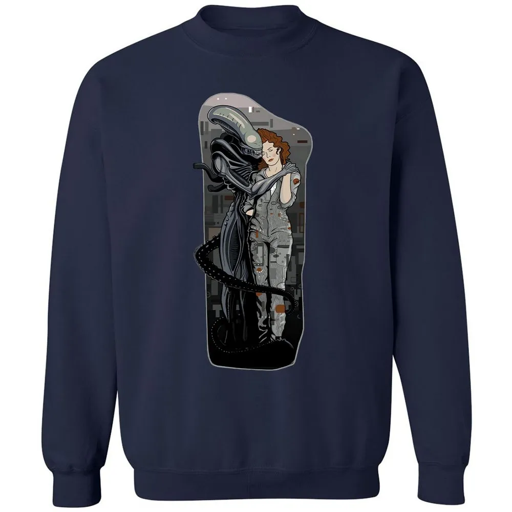 Classic Unisex Sweatshirt - R87XWBL1 - Navy - 2