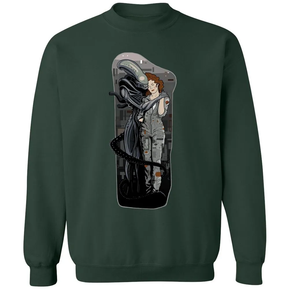 Classic Unisex Sweatshirt - R87XWBL1 - Forest Green - 4