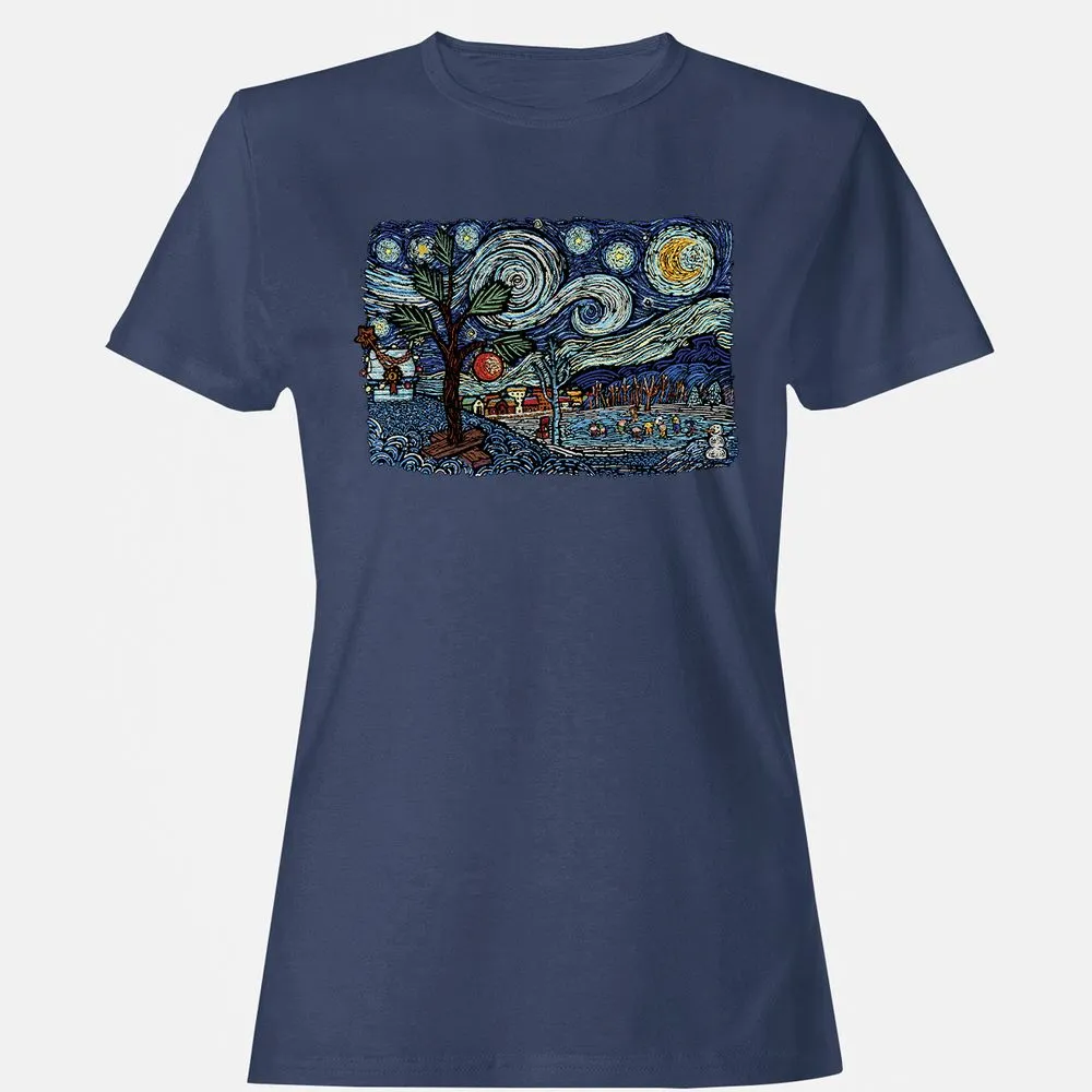Women's T-Shirt - HXSNNS1H - Navy - 10