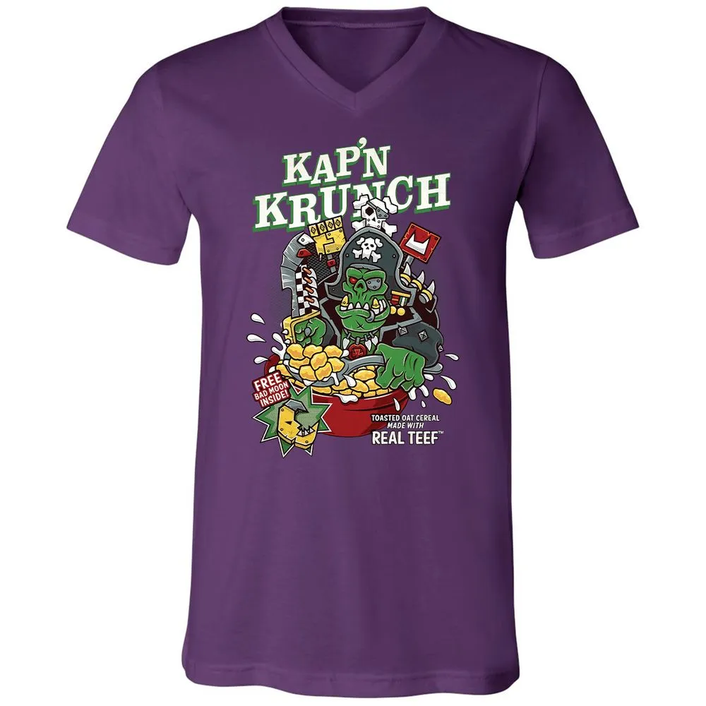 Unisex V-Neck T-Shirt - JVGDL8S1 - Team Purple - 9