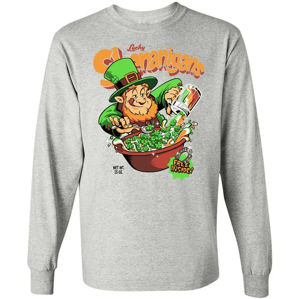 Long Sleeve T-Shirt - ZLD1NHZL - Ash - 7