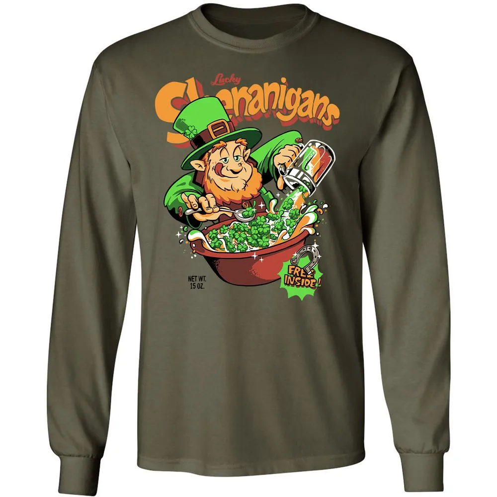 Long Sleeve T-Shirt - ZLD1NHZL - Military Green - 16