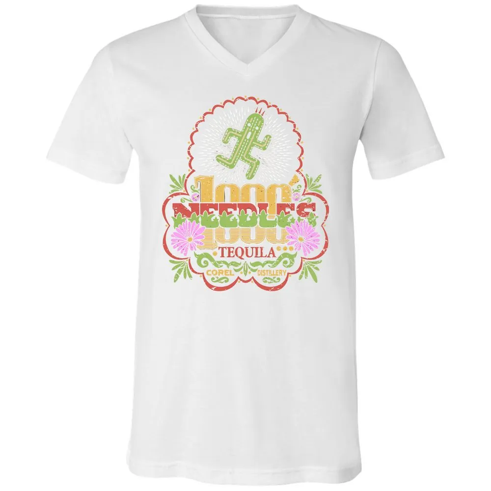 Unisex V-Neck T-Shirt - P3GC83UP - White - 5