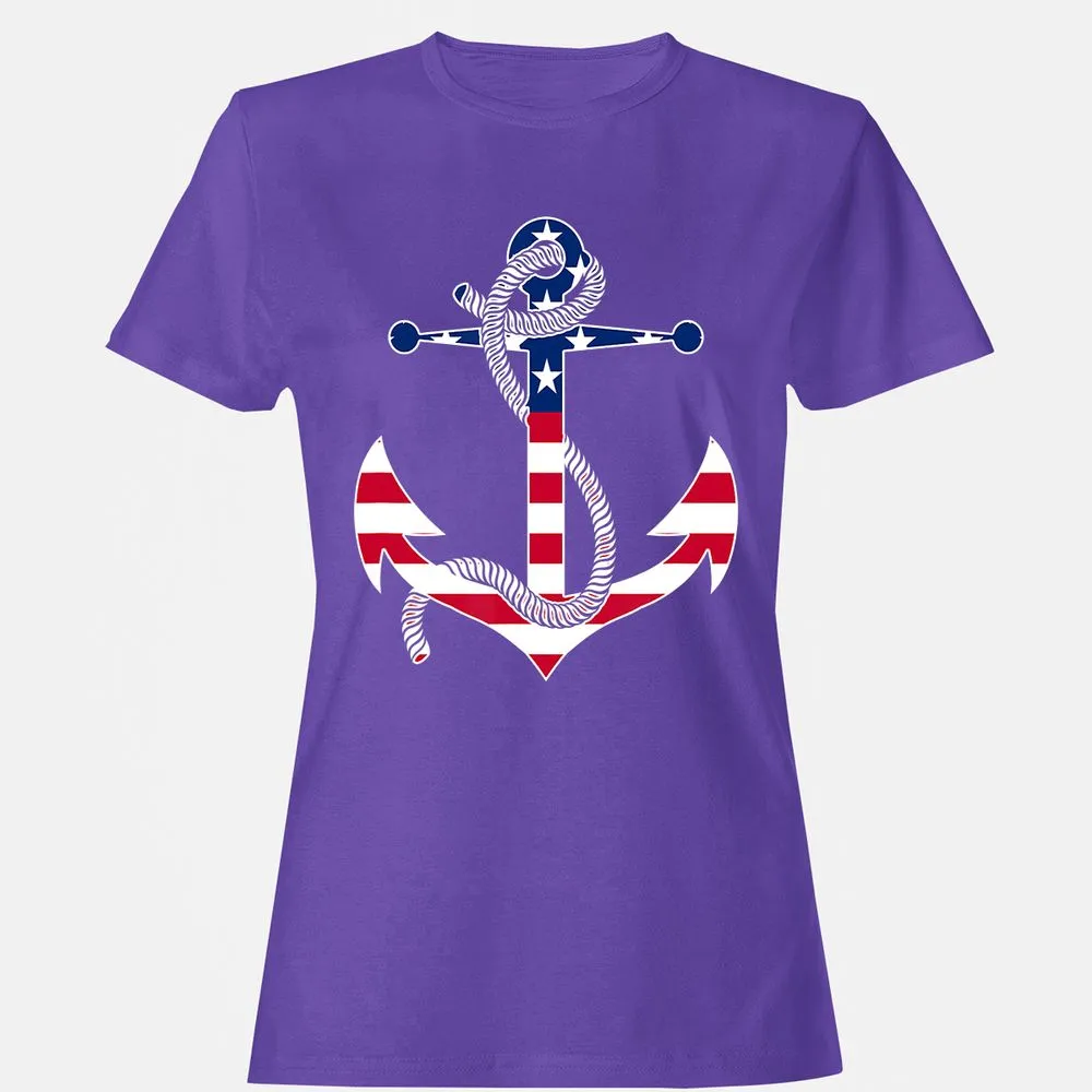 Women's T-Shirt - RRE6YGUL - Purple - 12