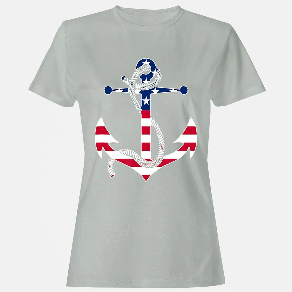 Women's T-Shirt - RRE6YGUL - Ash - 2