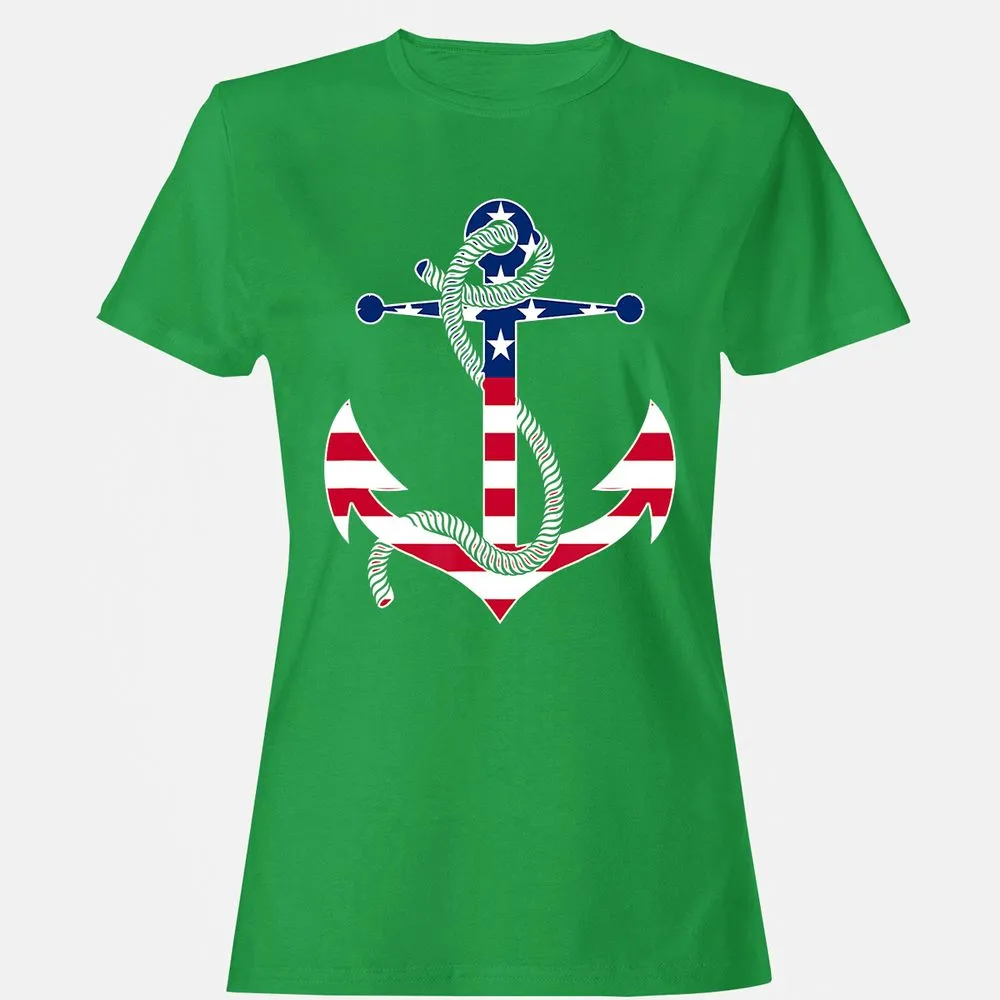 Women's T-Shirt - RRE6YGUL - Irish Green - 7
