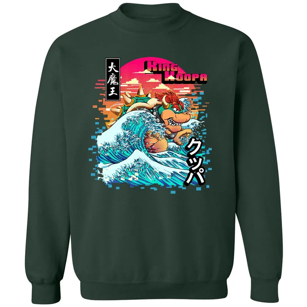 Classic Unisex Sweatshirt - 9X6Y33TP - Forest Green - 4