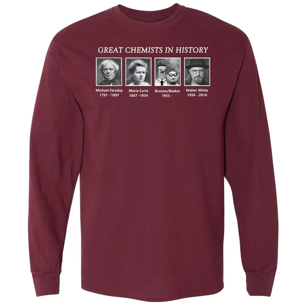 Long Sleeve T-Shirt - S6TE6SUS - Maroon - 11
