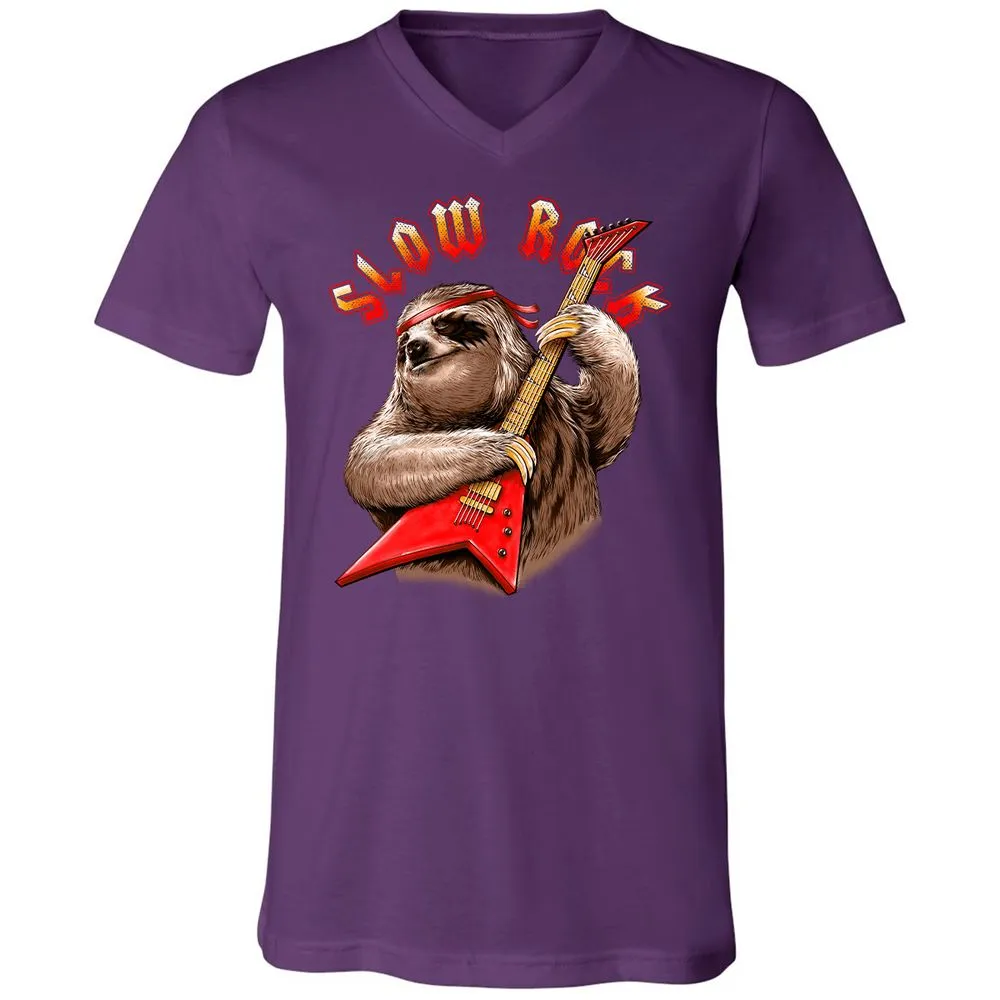 Unisex V-Neck T-Shirt - MLR2Z67B - Team Purple - 9