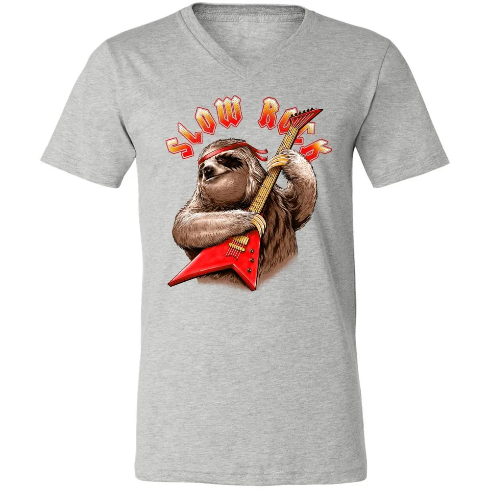 Unisex V-Neck T-Shirt - MLR2Z67B - Athletic Heather - 7