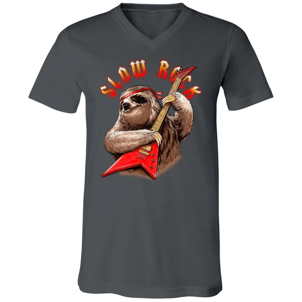 Unisex V-Neck T-Shirt - MLR2Z67B - Asphalt - 12