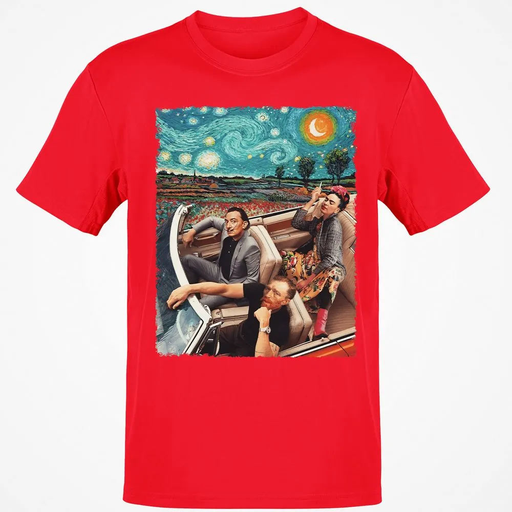 Classic Unisex T-Shirt - QJ4HXJCP - Red - 10