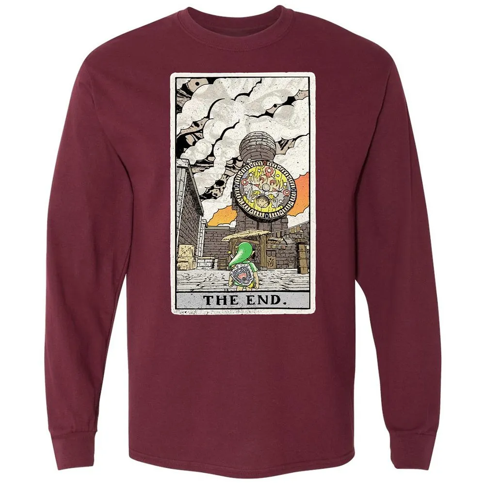 Long Sleeve T-Shirt - 1EUCX9NV - Maroon - 11