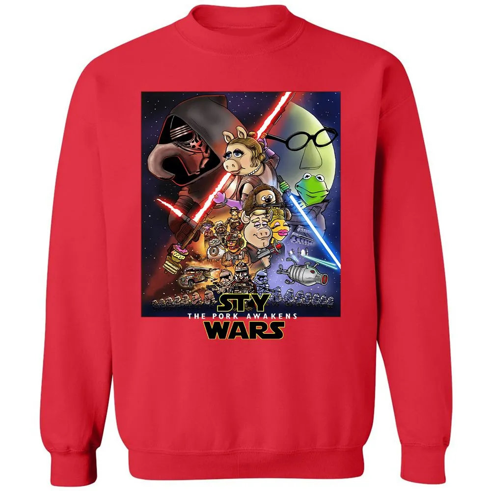Classic Unisex Sweatshirt - UNQ9U3K5 - Red - 5