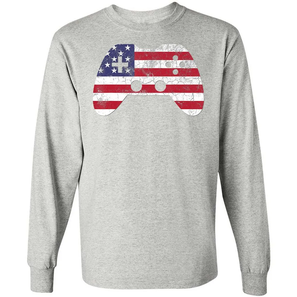 Long Sleeve T-Shirt - E6V3TYSQ - Ash - 7